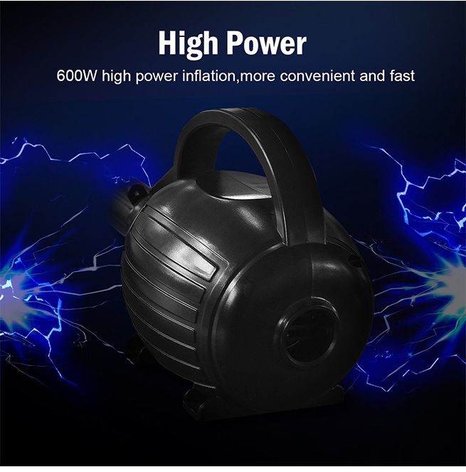 Electric Air Track Pump Portable Inflator for Airbeds Inflatables 600W