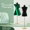 Female Mannequin Torso Display Stand Manikin Dress Form Dressmakers Sewing Fashion Tripod Base 164-180CM Black