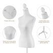 Female Mannequin Dummy Display Stand Dressmakers Manikin Dress Form Torso Tripod Base 147-168CM White