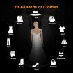Female Mannequin Full Body Manikin Torso Display Stand Dress Form 175CM Adjustable Detachable Skin Tone