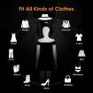 Female Mannequin Full Body Manikin Torso Display Stand Dress Form 175CM Adjustable Detachable White