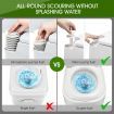 24L Portable Toilet Camping Travel Mobile Porta Potty White and Grey 44.5x35x44cm