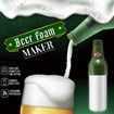 Ultrasonic Beer Foamer Creative Bottle Shape Foam Maker Beer Foamer Portable Beer Bubbler Bottle Shape Foam Maker For Drinks