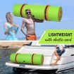 Water Floating Mat Foam Pad Lounge for Boat Pool Lake 457x183x3.5CM Orange Black Green