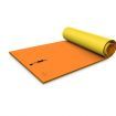 Water Floating Mat Foam Pad Lounge for Boat Pool Lake 600x183x3.5CM Orange Black Yellow