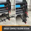 2 Bike Rack for Car SUV Bicycle Storage Carrier Holder Vehicle Rear Platform with 2 Inch Hitch Receiver