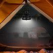 Portable LED Camping Lantern with Ceiling Fan,Hurricane Emergency Survival Kit