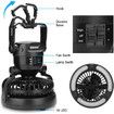 Portable LED Camping Lantern with Ceiling Fan,Hurricane Emergency Survival Kit