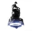 Portable LED Camping Lantern with Ceiling Fan,Hurricane Emergency Survival Kit