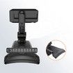 Car mobile phone support car dashboard multi-function central control navigation support with number plate