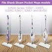 6 Replacement Pads for Shark Steam Mop Pads Compatible with S3500 Series S3501 S3601 S3550 S3901 S3801 SE450 S3801CO S3601D