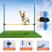 Pawise Dog Agility Equipment Set 28 PCS Pet Obstacle Training Course Tunnel Poles Pause Box Carrying Bags