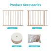 Kidbot Wooden Playpen Kids Activity Centre Foldable Fence Outdoor Playard 8 Panel