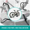Roof Bike Rack for Car Bicycle Storage Carrier for 1 Bike with Double Lock