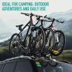 Roof Bike Rack for Car Bicycle Storage Carrier for 1 Bike with Double Lock