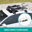 Roof Bike Rack for Car Bicycle Storage Carrier for 1 Bike with Double Lock