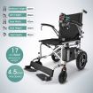 Folding Lightweight Electric Power Wheelchair Self-propelled Motorized Chair