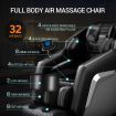 HOMASA LCD touch screen Full Body Massage Chair Zero Gravity Recliner