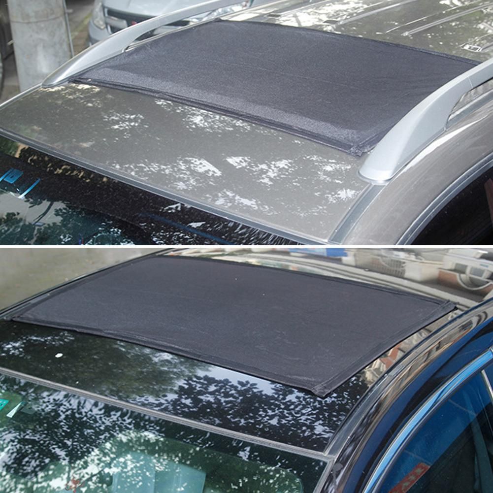 Car Sunroof Sun Shade Mesh Moonroof SUV Tent Roof Cover