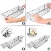 Animal Cage Mouse Trap, Catch and Release Mice, Hamsters and Other Rodents, Hook Design, Double Doors