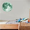 30cm Luminous Moon 3D Wall Sticker For Kids Room Bedroom Decoration Home Decals