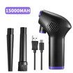 Cordless Air Duster Air Keyboard Cleaner Spray Canned Air Duster 15000mAh Fast Charging