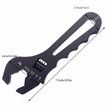 Adjustable wrench, aluminum wrench hose, adjusting tool, AN3-AN16