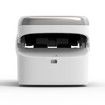 Fingertip Pulse Oximeter Blood Oxygen SpO2 Sports and Aviation RR respiratory rateCol.White Grey