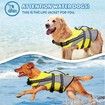 Size S 48-54cm Dog Life Jacket, Dog Life Vest with Superior Buoyancy Pet Swimming Safety Vest with Rescue Handle