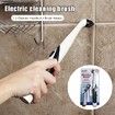 Electric Cleaning Brush Spin Sonic Scrubber with 3 Replaceable Cleaning Scrubber Brush Heads