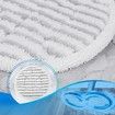 Replacement Steam Mop Pads for Shark S7000 Series Washable Mop Accessories S7000AMZ S7001 S7001TGT Model XKITP7000 4pcs