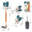 Kids Vacuum Cleaner for Toddlers, Cordless Vacuum Toy Housekeeping Cleaning Set Includes 3 Different Nozzle, Duster, Pretend Play Household