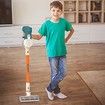 Kids Vacuum Cleaner for Toddlers, Cordless Vacuum Toy Housekeeping Cleaning Set Includes 3 Different Nozzle, Duster, Pretend Play Household