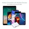 Lightning to HDMI Adapter,1080P Digital Sync Screen Converter AV Adapter Charging Port for iPhone/iPad 1080P HDMI Converter for HD TV/Projector/Monitor,Support All iOS - White