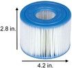 213502 Replacement Filter Compatible with Type S1, Pool Filter Replacement Cartridge Filter for spa hot tub (2 Pack)