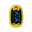 Fingertip Oled Kids Pulse Oximeter Pediatric SpO2 Blood Oxygen Saturation Monitor Col.Yellow Bird