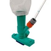 Pool Maintenance Kit for Above Ground Pools Portable Pool Jet Underwater Cleaner Brush with Bag 4Ft Detabchaable Pole Spa Pond Swimming Pool Cleaning Supplies and Accessories
