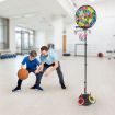 Kids 3 IN 1 Basketball Hoop Dart Board Ring Toss Activity Centre Play Equipment