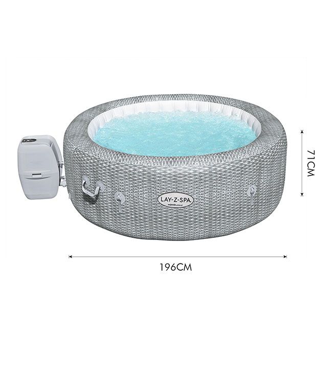 Bestway Original Premium Portable Spa Luxury Lazy Tub Inflatable Pool 1 ...