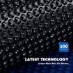 Pool Safety Blanket Cover Swimming Bubble Solar Mat Above Ground Inground 500 Micron 9.5mx4m Blue Black
