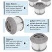 Replacement Filter for MSpa FD2089, Filter Cartridge Pump for Swimming Pool Hot Subs and Spas, 2pcs
