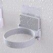 Bathroom hair dryer rack bathroom storage rack perforation-free wall hanging