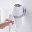 Bathroom hair dryer rack bathroom storage rack perforation-free wall hanging