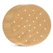 25cm 100p Round Air Fryer LinersBamboo Steamer Liners for Air Fryer Steaming Basket