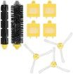 Replacement Parts Compatible with Roomba - 700 Series 9-Piece Spare Part Accessories Kit with 4 Filters, 3 Side Brushes, Extractor