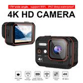 4K HD Waterproof Action Sports Camera Driving Recorder
