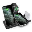 15w fast wireless charger 4 in 1 qi charging dock station for iphone