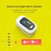 Fingertip Pulse Oximeter Blood Oxygen Saturation and Pulse Rate Monitor Col.Pink