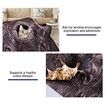 Cat Blanket Bark Texture Painting, Tree Hallow Cat Bed Toy Mat 1mX1m
