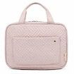 Toiletry Bag Travel Bag with Hanging Hook Water Resistant Makeup Cosmetic Bag Travel Organizer Pink